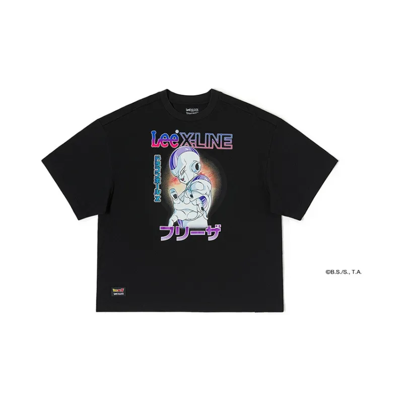 Lee X Dragon Ball Co brand T Shirts Men Black-1