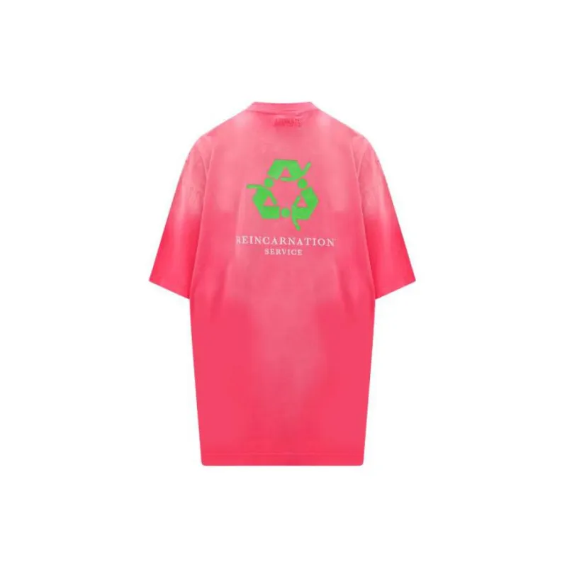 Vetements Not Doing Shit Today T Shirt 'Pink'-1