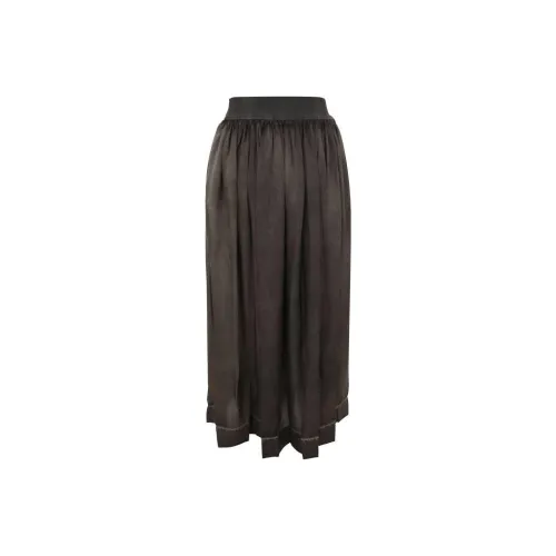 UMA WANG Casual Long Skirts Women's Brown