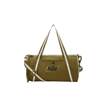 Nike Heritage Fabric Luggage Bag, Shoulder Bag, Crossbody Bag, Handbag Regular Unisex Olive Green