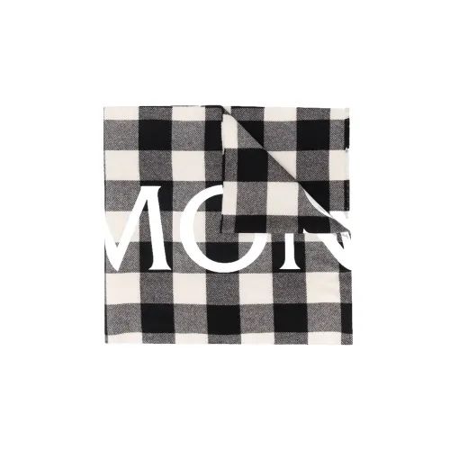 Moncler Knit Scarves Men Black