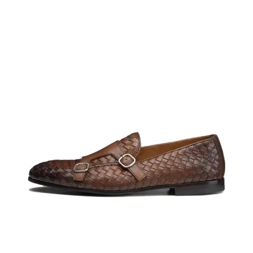 DOUCAL'S Interwoven-design Monk Strap