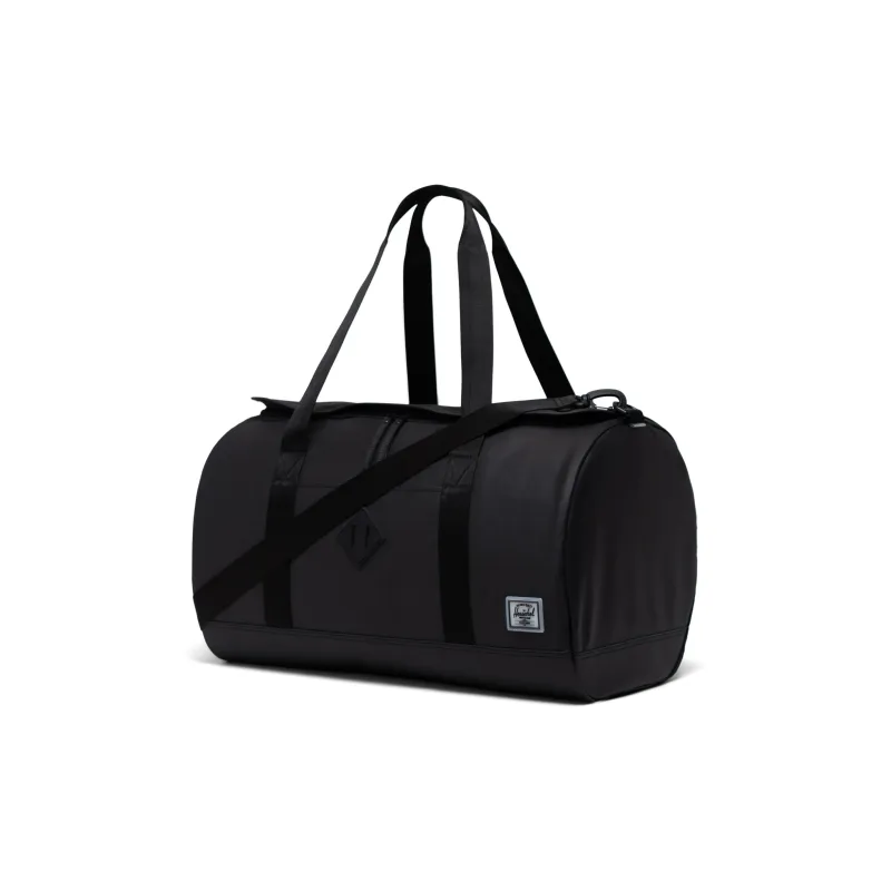 Herschel Recycled Material Handbag, Shoulder Bag, Crossbody Bag, Travel Bag Large Size Unisex Black-0