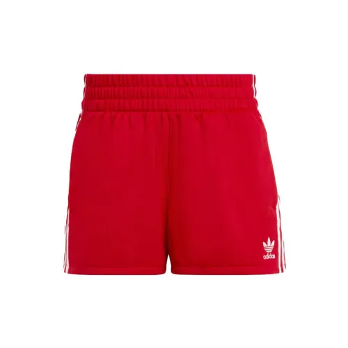 Adidas Originals Casual Shorts Women's Red