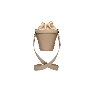 Maison Margiela Cow Leather Bucket Bags Crossbody Bag, Shoulder Bag Women's Apricot