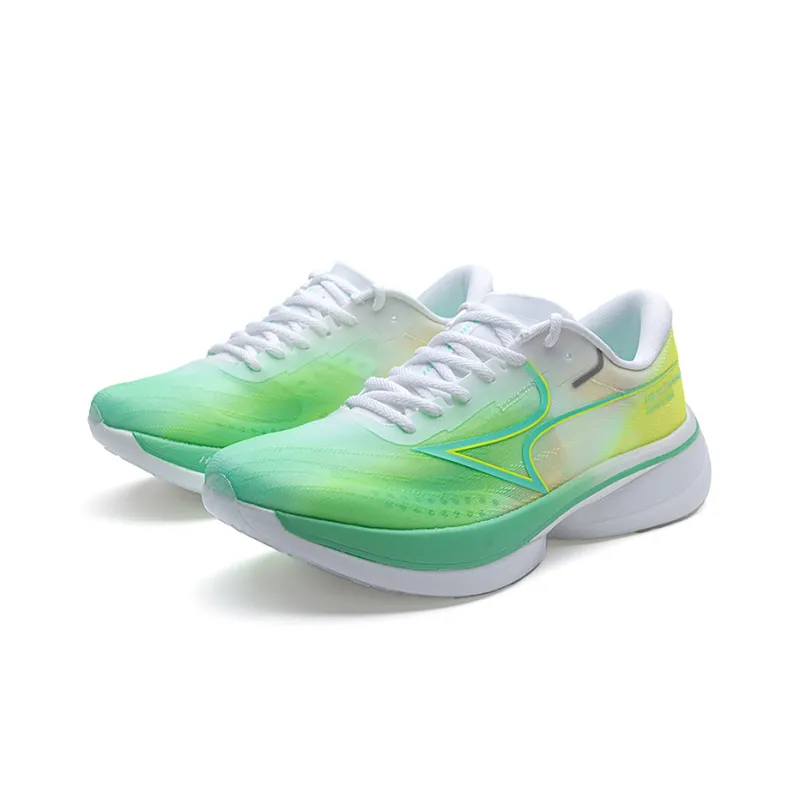 HEALTH Light Wing 001 Low Top Running Shoes Unisex Aurora Green-2
