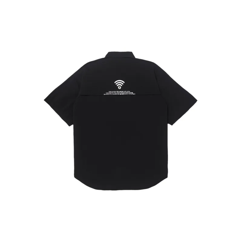 Aape Logo patch Short sleeved Shirt-1