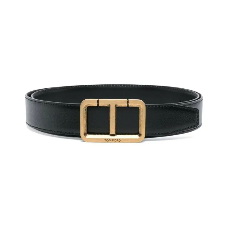 TOM FORD Buckle Leather Belt-0
