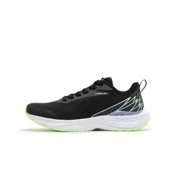 361° Flying Fish 3.0 Cushioning Anti Slip Wear Resistant Breathability Low Top Running Shoes Women's Black Purple