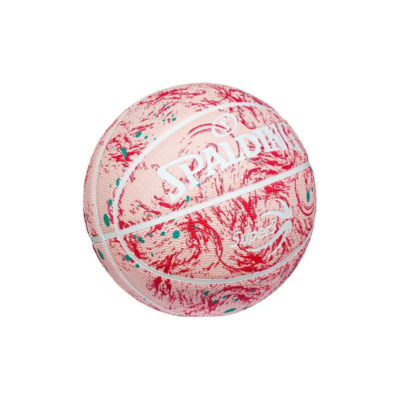 SPALDING SUPER3 Super League Series Rubber Basketball Pink Size 5 Training Unisex-2