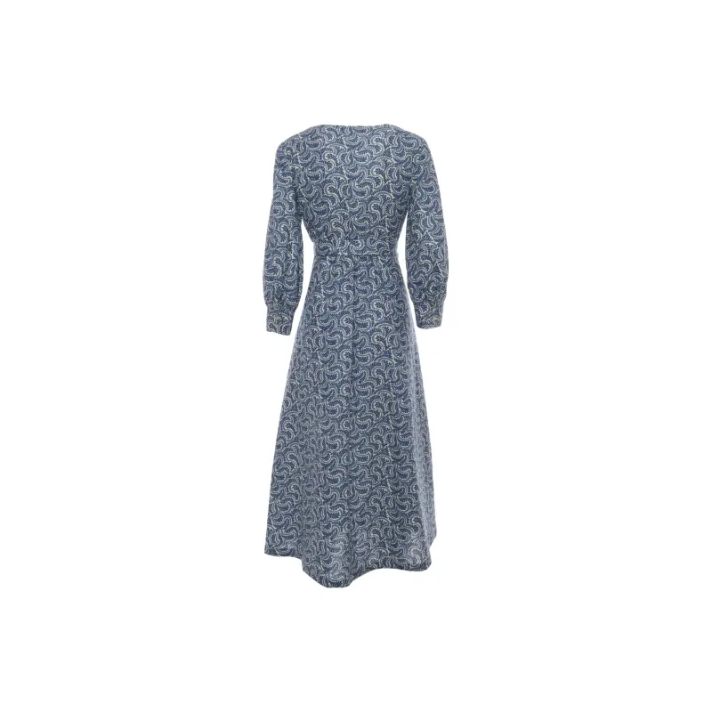 WEEKEND MaxMara Long Sleeved Dress Women's Blue-1