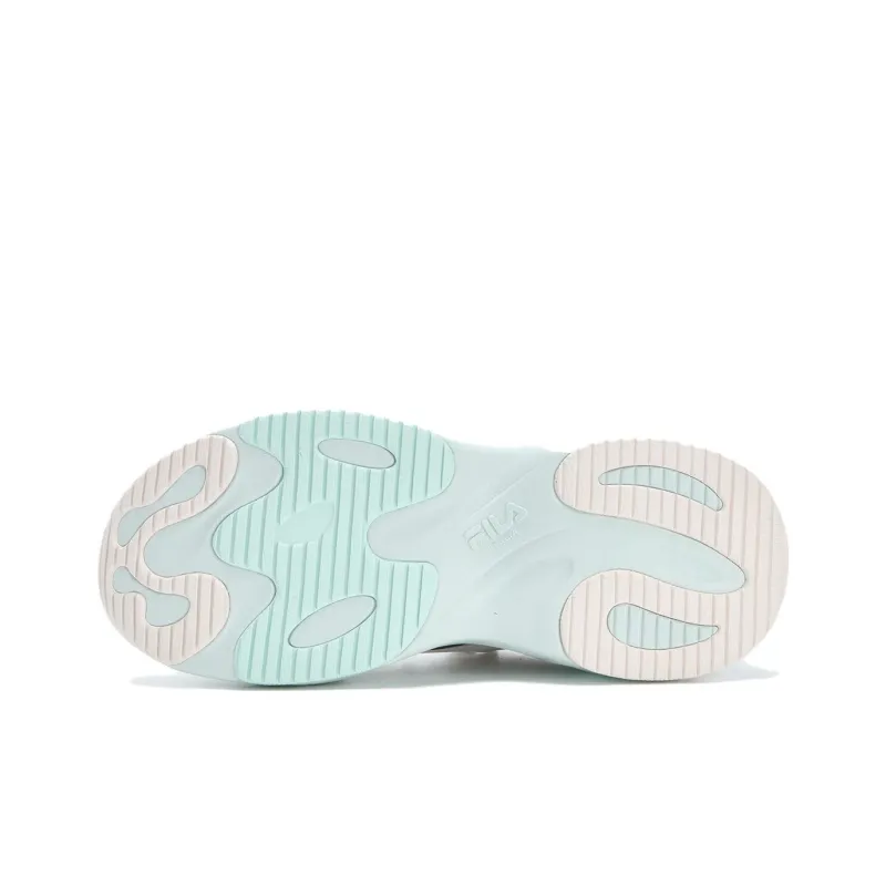 FILA FUSION Bubble Sneakers 'White Blue' Women's-5