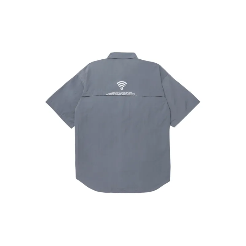 Aape Logo patch Short sleeved Shirt-3