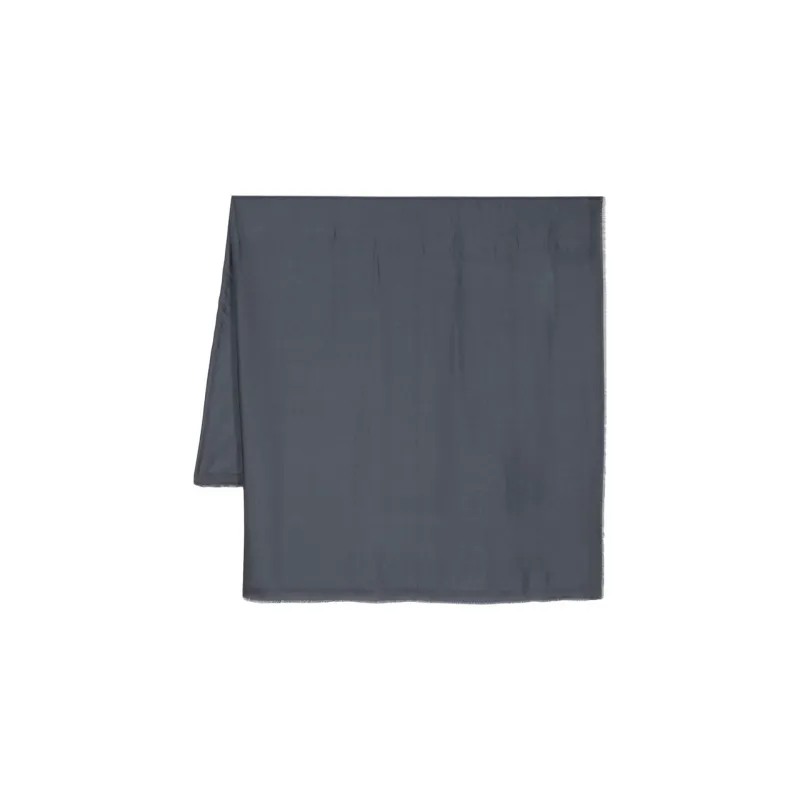 EMPORIO ARMANI Knit Scarves Men Gray-0