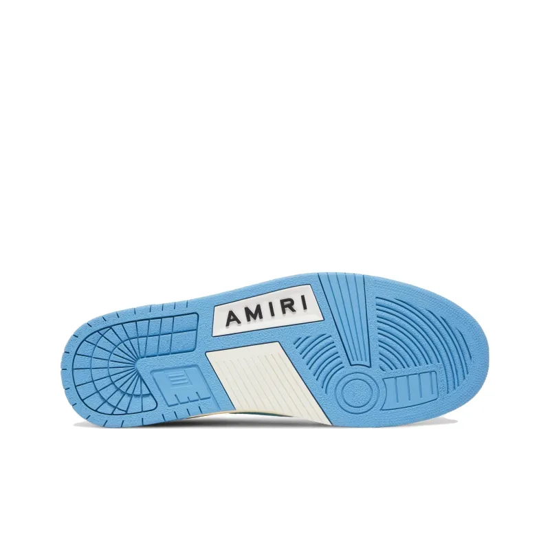 AMIRI Skel Top Low Bandana White Light Blue-4