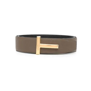 TOM FORD Leather Belts Men Brown