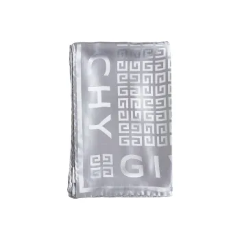 Givenchy Silk Scarves Women's Gray