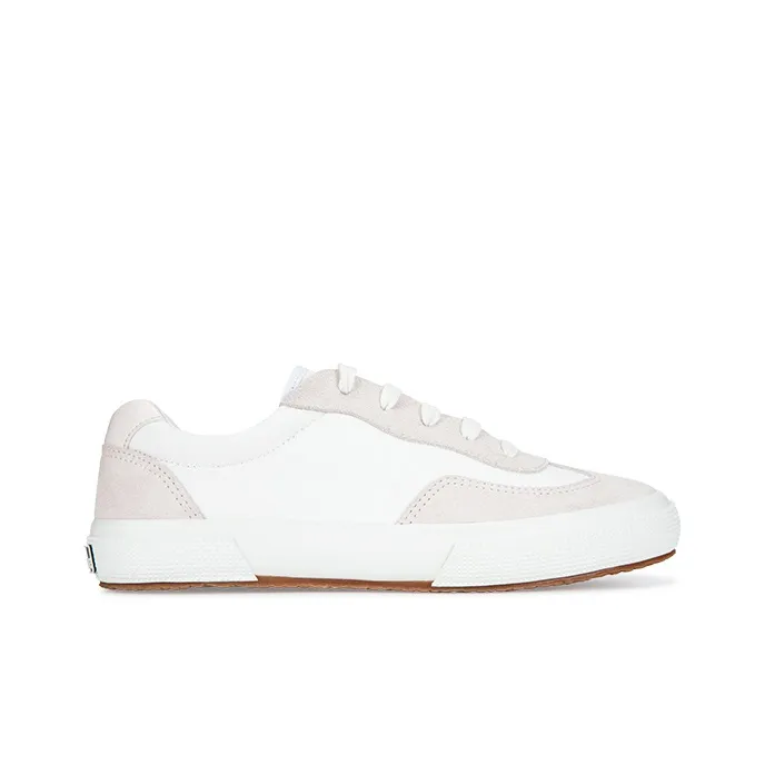 SUPERGA Casual Shoes Unisex Low-Top White Pink-1