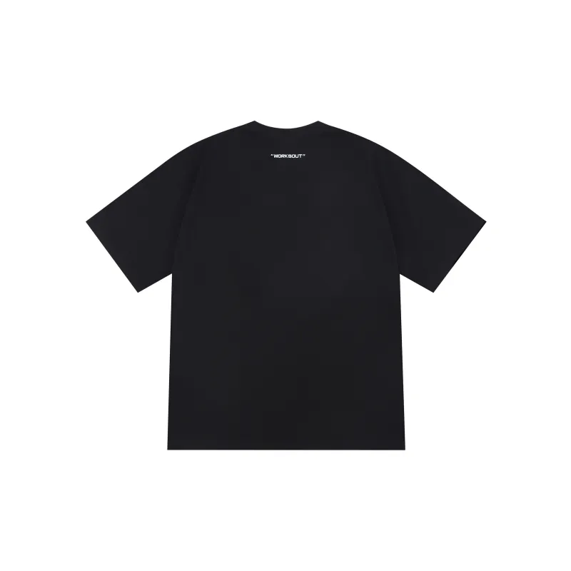 WORKSOUT Drop Shoulder Sleeve T Shirt Unisex-10