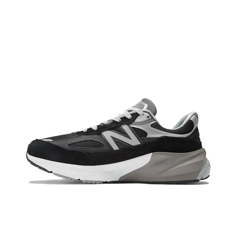 New Balance 990v6 MiUSA Black Grey White Women's-0