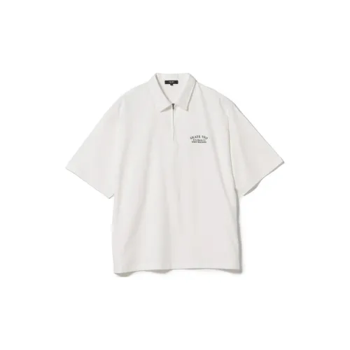 Beams Polo Shirts Men White