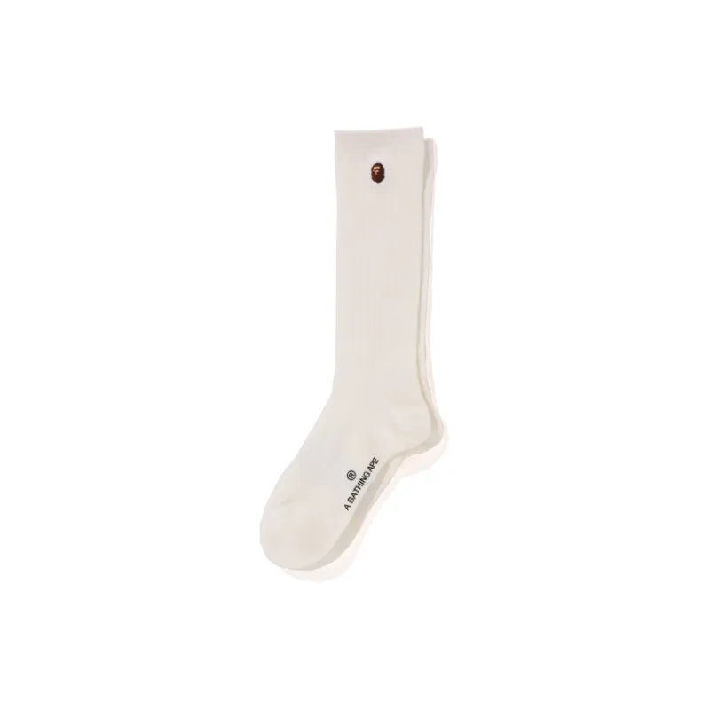A BATHING APE Women's Mid Calf Socks-3