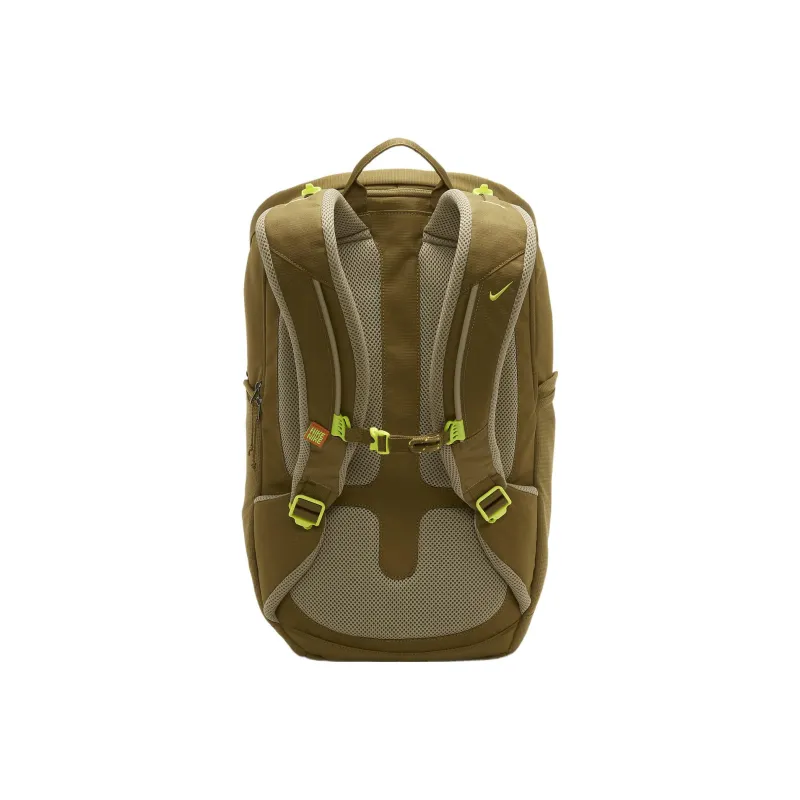 Nike Fabric Backpack Unisex High Rise Cannon Olive Green/Olive Green/Atomic Green-2