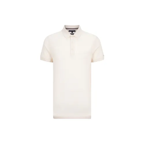 Tommy Hilfiger Polo Shirts Men Off White AC0