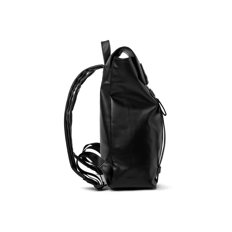 NOMK PU Cortex Travel Backpack Regular Unisex Black-2