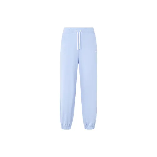 Adidas Originals EXCLUSIVES Knitted Sweatpants Women's Light Pink Blue