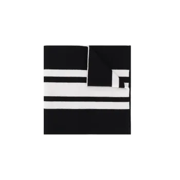 Moncler Knit Scarves Kids Black/White