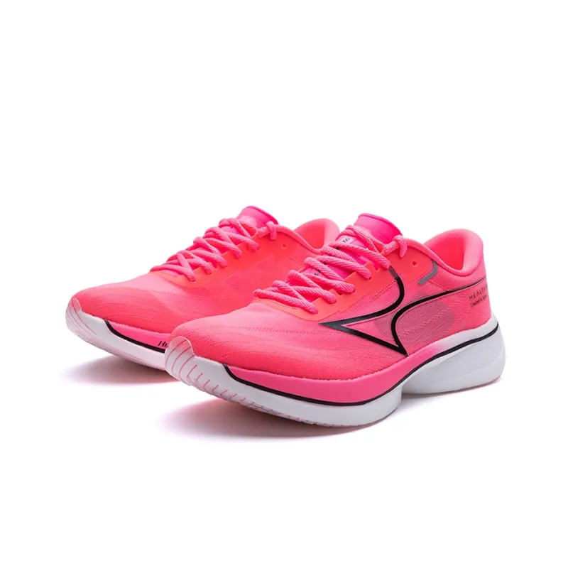 HEALTH Light Wing 001 Low Top Running Shoes Unisex Rose Red-2