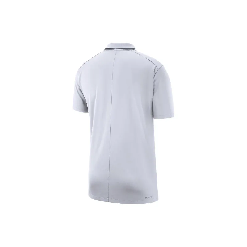 Nike West Virginia Men's Nike Dri FIT College Coaches Polo-1