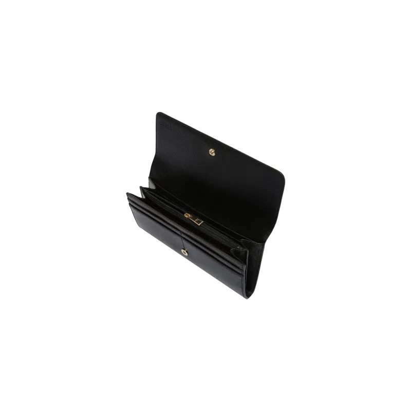 Furla Leather Wallet Women's Black-4