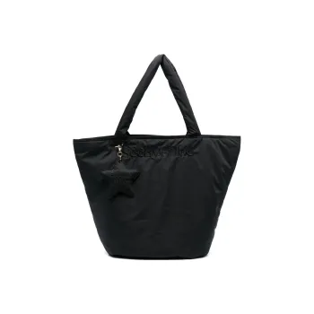 See By Chloe Polyester Tote Bag Shopping Bag Shoulder Bag Handbag Women's Black