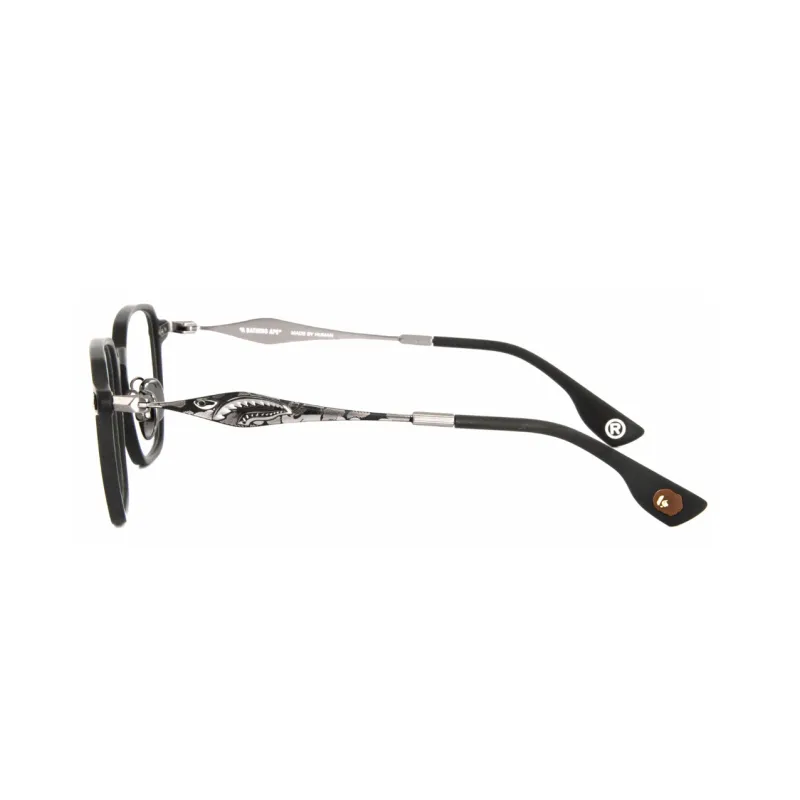 A BATHING APE Eyeglass Frames Unisex MB-Matte Black-2