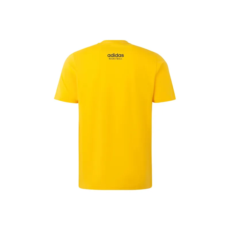 Adidas T Shirt Men's Sunlight Yellow-1