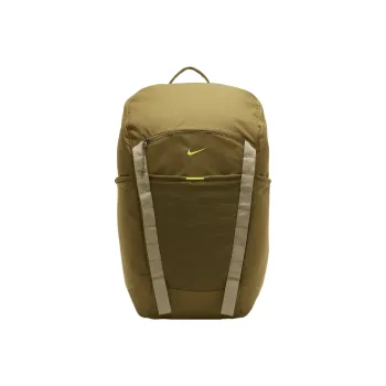 Nike Fabric Backpack Unisex High Rise Cannon Olive Green/Olive Green/Atomic Green