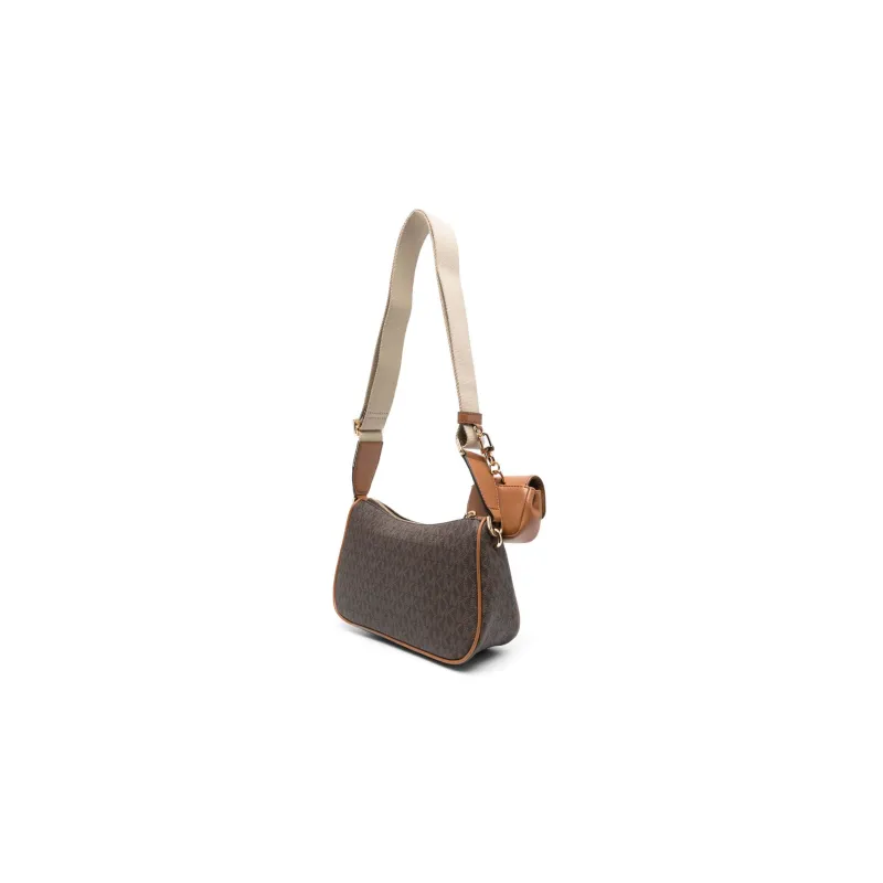 MICHAEL KORS Jet Set Medium Signature Logo Crossbody Bag With Case For Apple AirPods Pro®-1