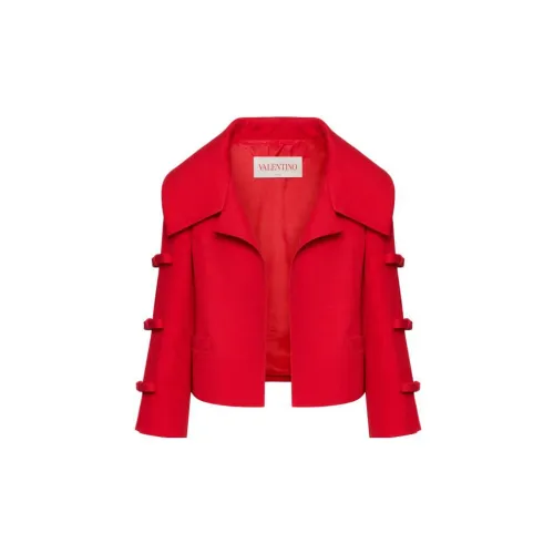 Valentino Jackets Women's Red