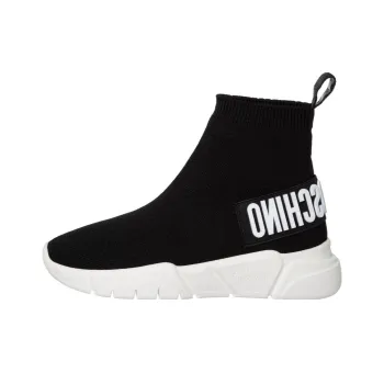 LOVE MOSCHINO High Top Sports Casual Shoes Women's Black