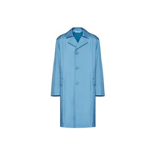 Valentino Coats Men Blue