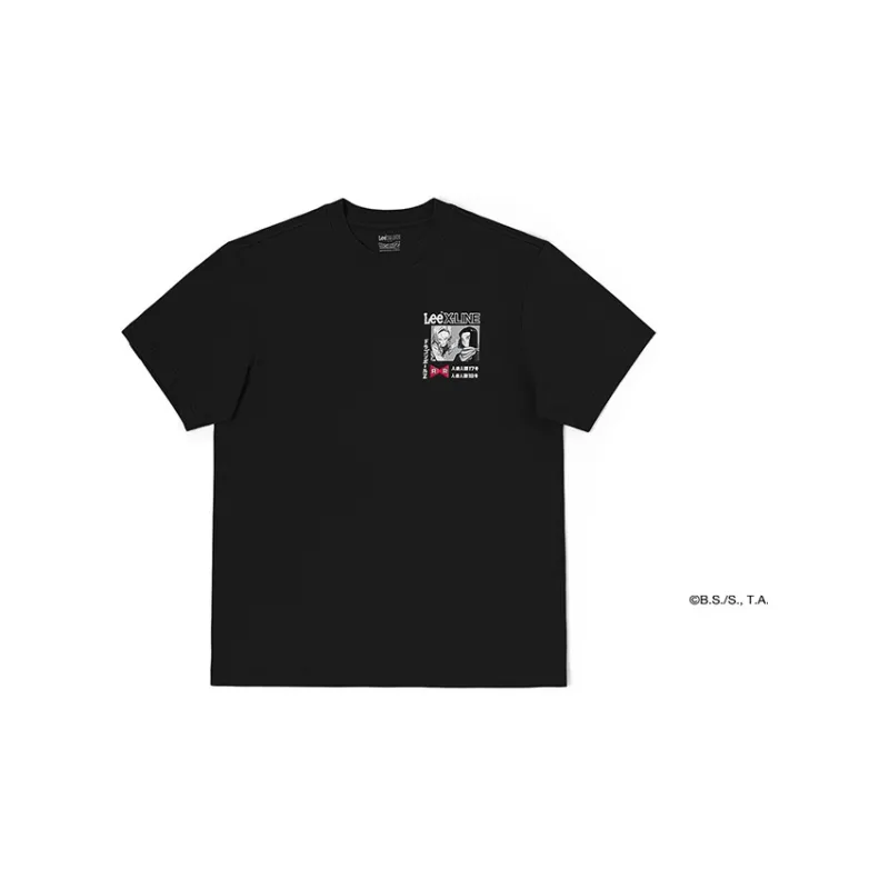 Dragon Ball X Lee X Dragon Ball Co brand T Shirts Men Black-1