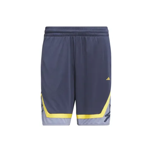 Adidas Basketball Shorts Men Dark Navy Blue