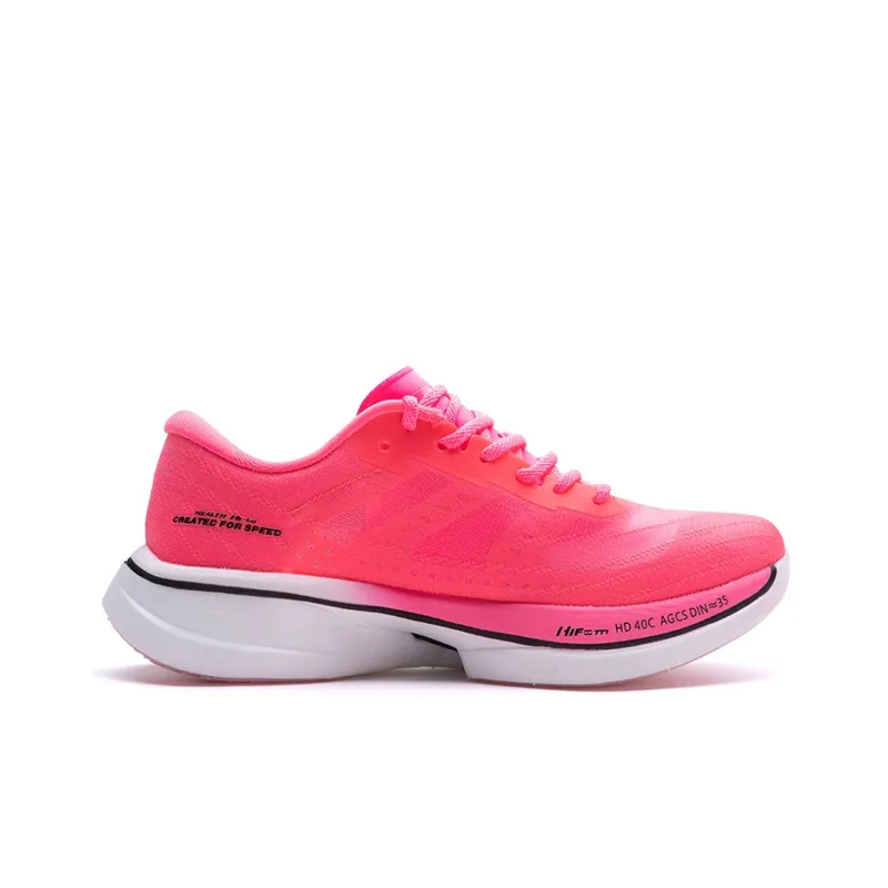 HEALTH Light Wing 001 Low Top Running Shoes Unisex Rose Red-1