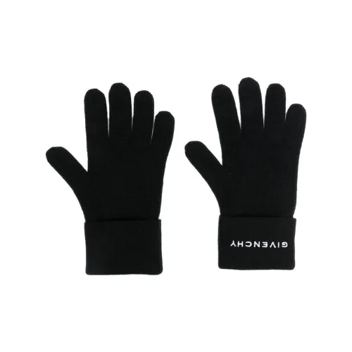 Givenchy Knit Gloves Men Black