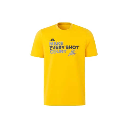 Adidas T-Shirts Men Sunlight Yellow