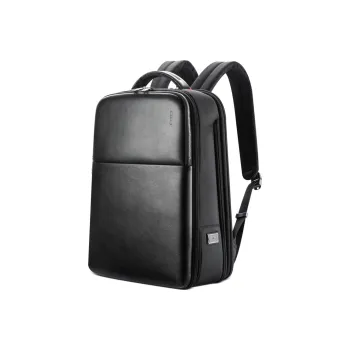 BOPAI Fabric Backpack Backpack Large Size Men's Black