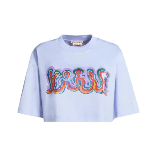 MARNI Crop Tops Women's Blue