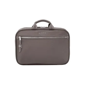 TUMI Voyageur Nylon Storage Bag Makeup Bag Women's Gray